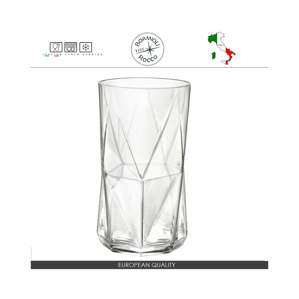 Высокий стакан Cassiopea, 480 мл, прозрачный, Bormioli Rocco