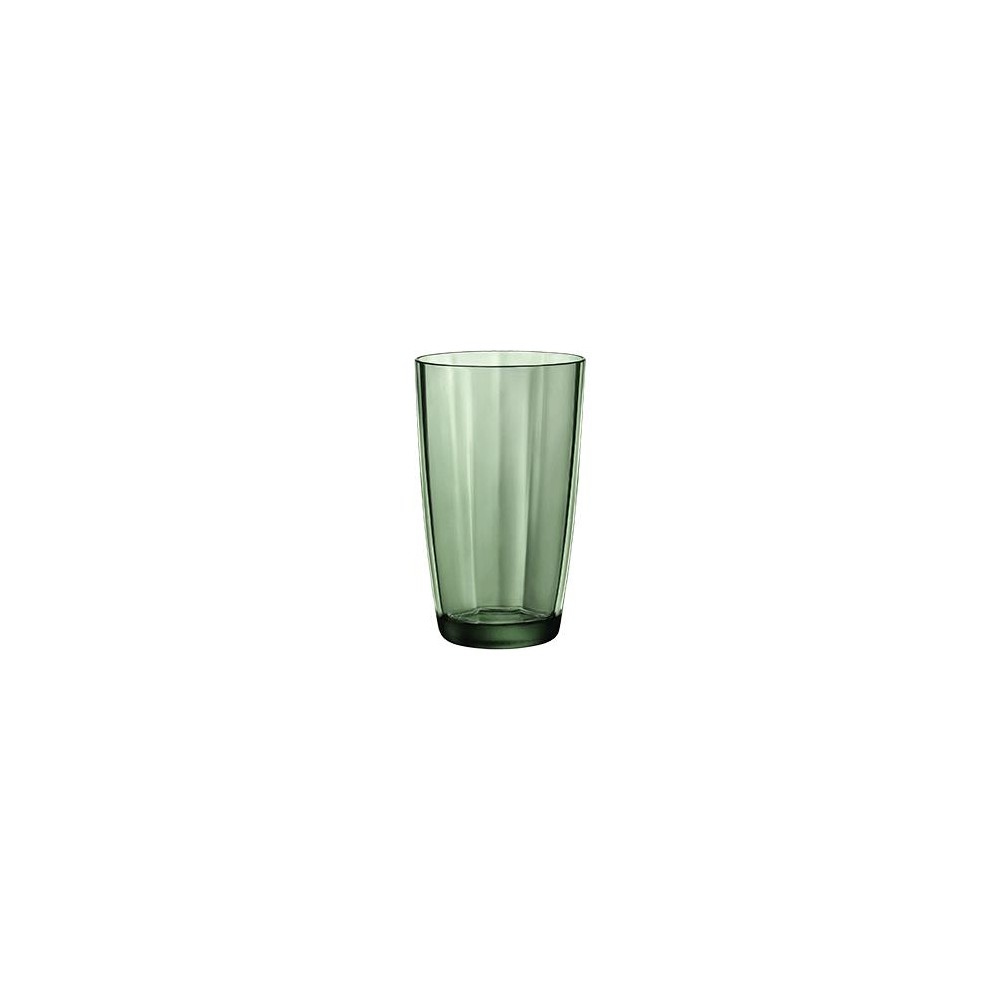 Высокий стакан, 465 мл, D 8,5 см, H 14,4 см, стекло, цвет зеленый, Pulsar, Bormioli Rocco