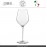 Бокал InAlto Tre Sensi для белых вин, 215 мл, Bormioli Rocco