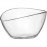 Емкость для десерта, салата, 250 мл, D 11.2 см, H 6 см, стекло, Aria, Bormioli Rocco