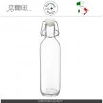 Бутылка «Эмилия»; стекло, пластик; 1л; D=85, H=290мм