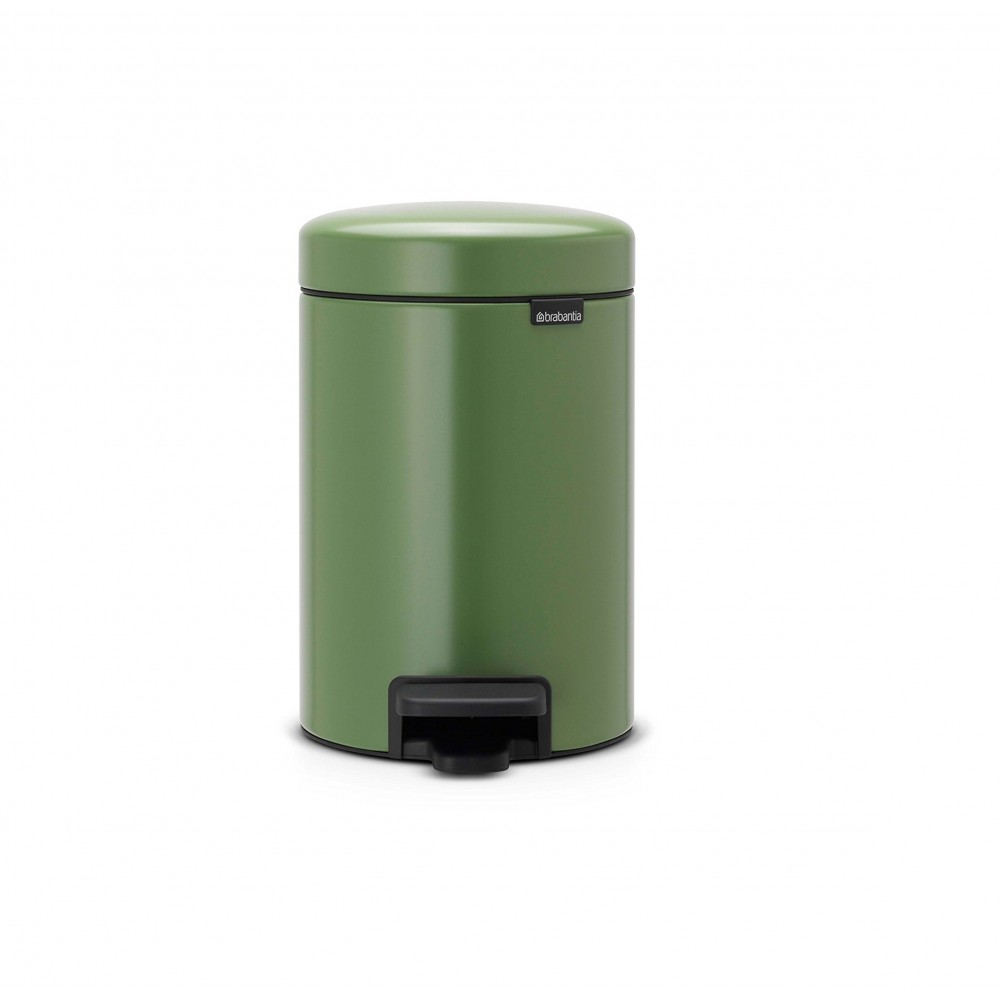 Бак мусорный с педалью, 3 л, H 26, цвет зеленый, серия New Icon, Brabantia