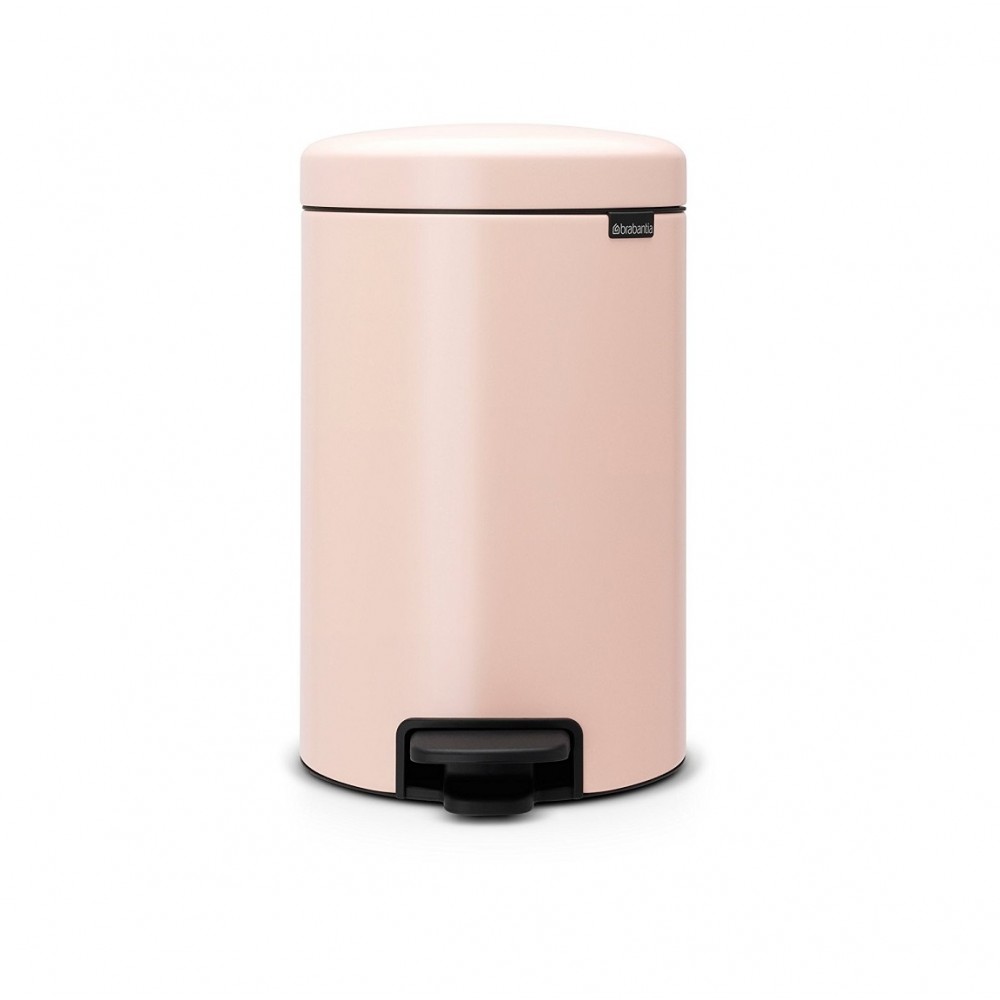 Бак мусорный с педалью, 12 л, H 40, цвет чайная роза, серия New Icon, Brabantia