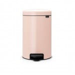 Бак мусорный с педалью, 12 л, H 40, цвет чайная роза, серия New Icon, Brabantia