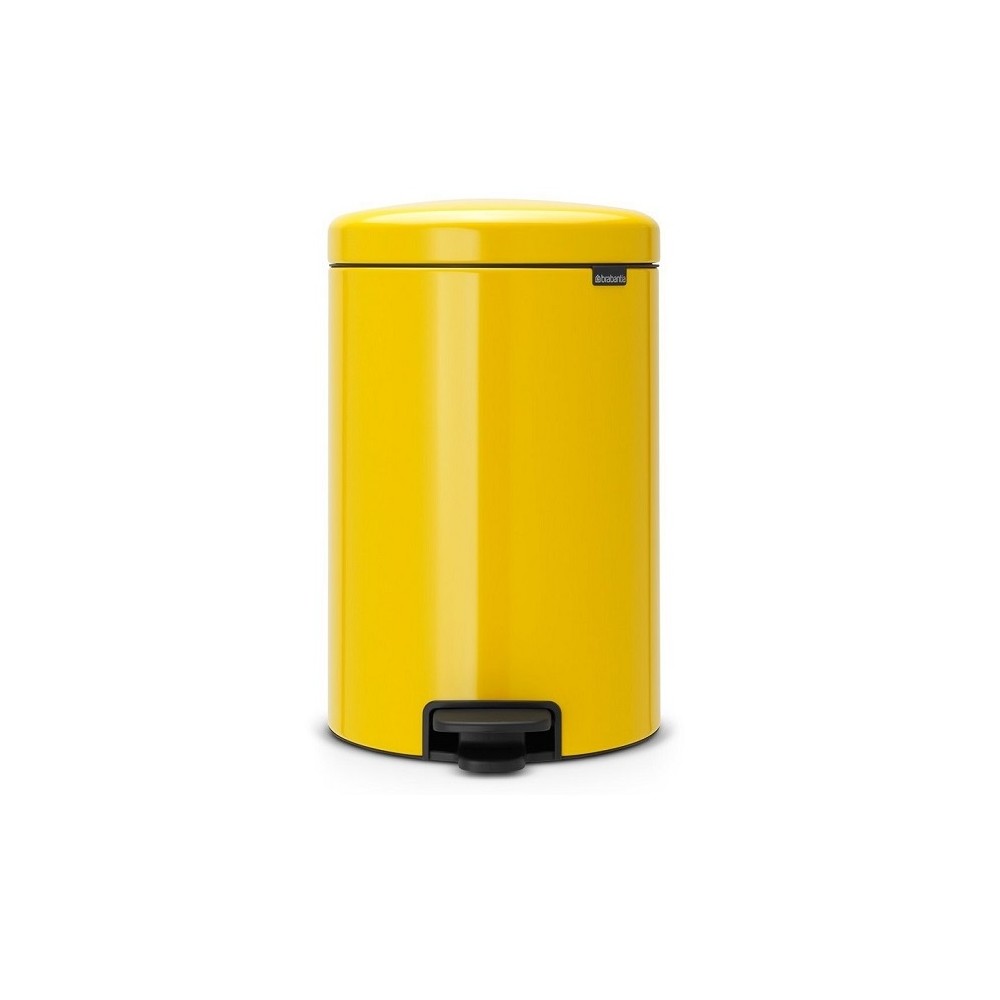 Бак мусорный с педалью, 20 л, H 46, цвет желтый, серия New Icon, Brabantia