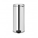 Бак мусорный с педалью, 30 л, H 67,5, цвет хром, серия New Icon, Brabantia
