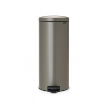 Бак мусорный с педалью, 30 л, H 67,5, цвет платиновый, серия New Icon, Brabantia