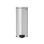 Бак мусорный с педалью, 30 л, H 67,5, цвет серый металлик, серия New Icon, Brabantia