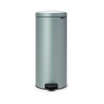 Бак мусорный с педалью, 30 л, H 67,5, цвет мятный металлик, серия New Icon, Brabantia