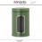 Контейнер CANISTER с окном, 1.4 л, зеленый, Brabantia