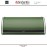 Хлебница ROLL Top с крышкой-слайдером, L 44.5 см, зеленый, Brabantia