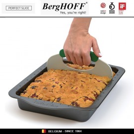 Антипригарный противень Perfect Slice для выпечки с крышкой-переноской и ножом, 36 х 27 см, BergHOFF