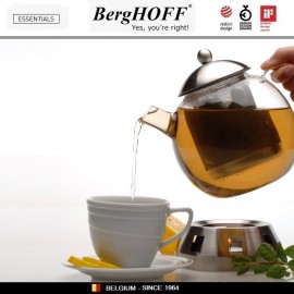Заварочный чайник Essentials Dorado с подставкой для подогрева, 1.3 л, BergHOFF
