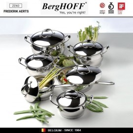 Набор кухонной посуды ZENO, 12 предметов, индукционное дно, BergHOFF