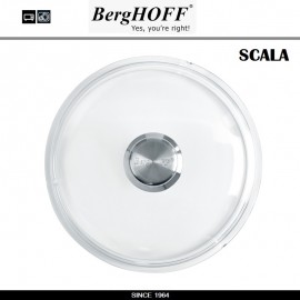 Крышка SCALA, D 24 см, стекло жаропрочное, BergHOFF