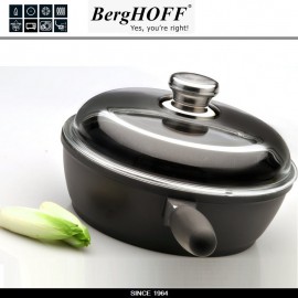 Антипригарная сковорода-сотейник SCALA для плиты и духовки со съемной ручкой, D 26 см, 3.2 л, индукционное дно, BergHOFF