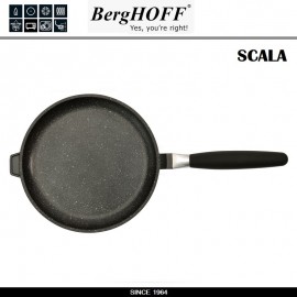 Блинная сковорода SCALA со съемной ручкой, D 24 см, индукционное дно, BergHOFF