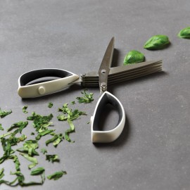 Ножницы для зелени мульти-лезвиями и кистью, L 20,5 см, серия Studio, BergHOFF