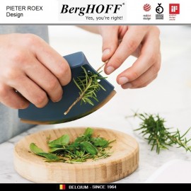 LEO Набор: мезалуна (нож для зелени) с доской, BergHOFF