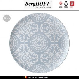 Набор тарелок Eclipse, 4 шт, D 30 см. фарфор с декором, BergHOFF