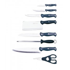 Набор кухонных ножей в чехле, 9 предметов, серия Studio, BergHOFF
