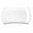 Блюдо прямоугольное сервировочное, L 40 см, W 21,5 см, фарфор белый, серия Concavo, BergHOFF