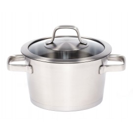 Кастрюля MANHATTAN, 2.4 л, D 18 см, индукционное дно, BergHOFF