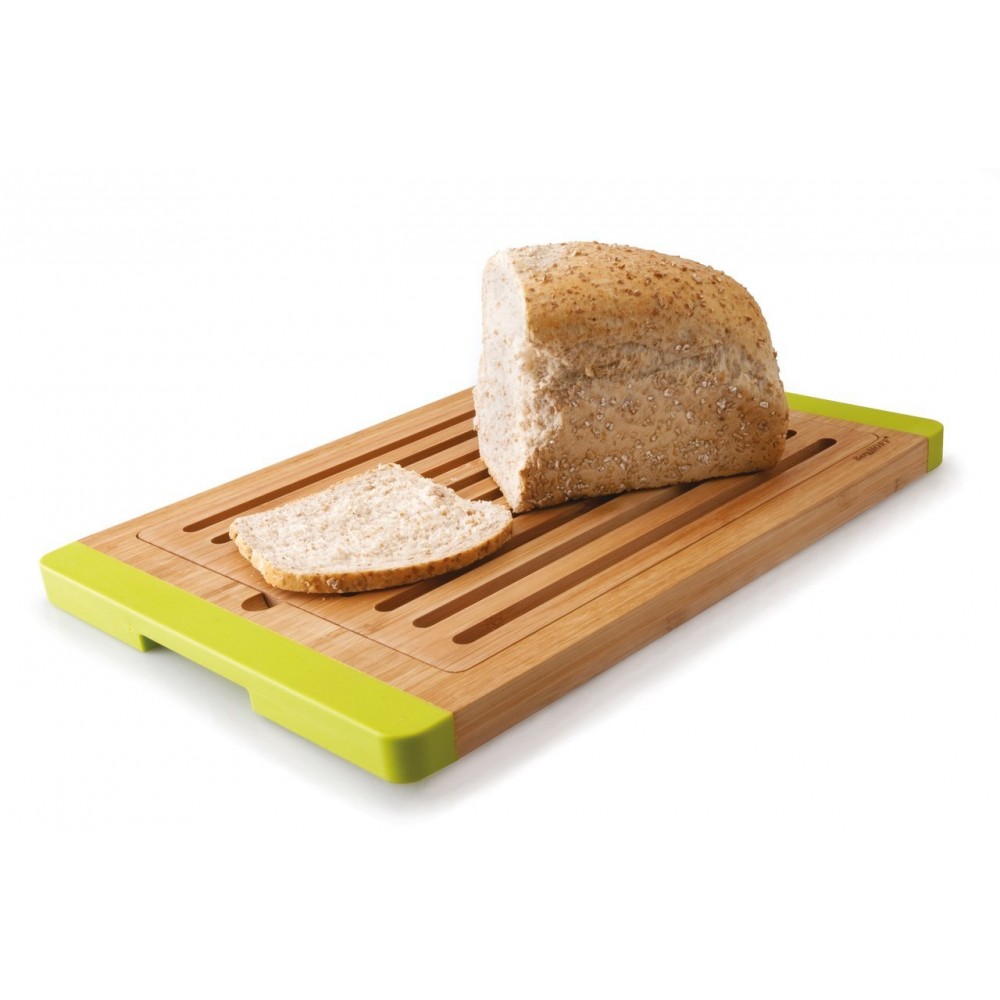 Доска для хлеба бамбуковая с силиконовыми накладками, L 38 см, W 27 см, H 2 см, серия Studio, BergHOFF