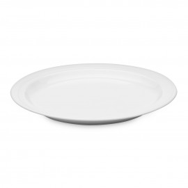 Тарелка обеденная, D 26 см, фарфор белый, серия Concavo, BergHOFF