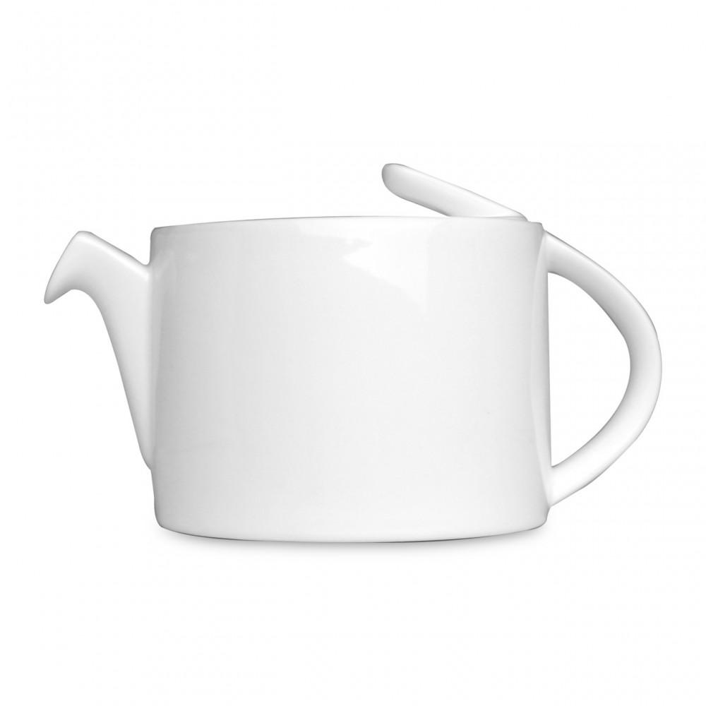 Заварочный чайник, 1,2 л, фарфор белый, серия Concavo, BergHOFF