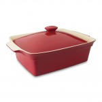 Кастрюля для запекания прямоугольная Geminis Red Line, 37 х 26 см, BergHOFF