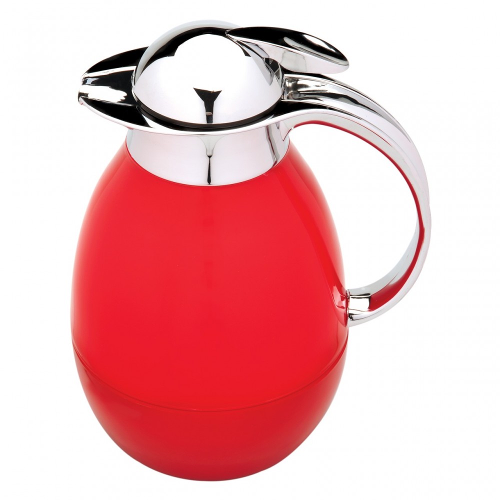 Термос-кофейник со стеклянной колбой, 1 л, цвет красный, серия CooknCo, BergHOFF