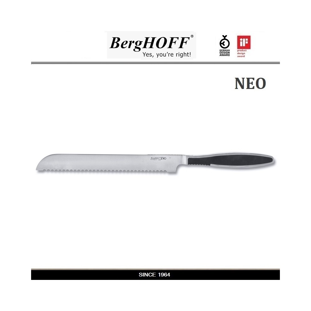 Нож NEO для хлеба, лезвие 23 см, BergHOFF