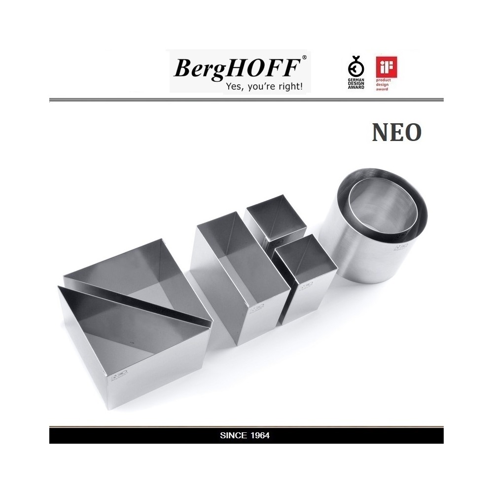Набор форм NEO для выкладки гарнира, десерта, 13 предметов, BergHOFF