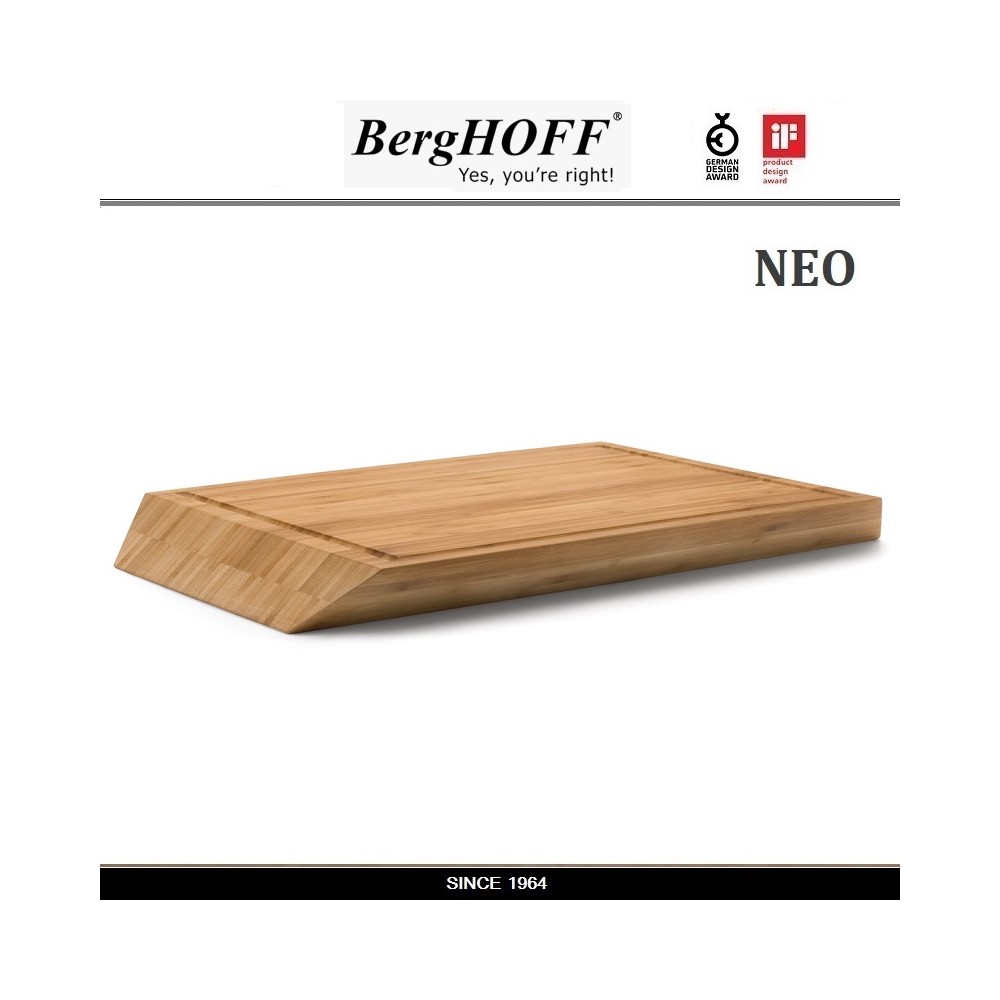 Блок NEO для разделки мяса, 45 x 30 x 4 см, бамбук, BergHOFF