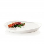 Набор закусочных тарелок, 4 шт, D 22,5 см, серия Eclipse White, BergHOFF