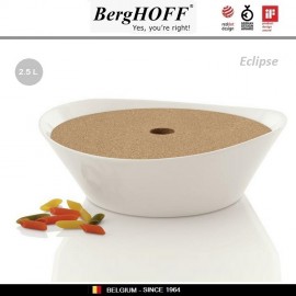 Миска Eclipse для спагетти с пробковой крышкой, 2.5 л, D 28 см, BergHOFF