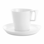 Набор чайных пар для завтрака на 2 персоны, 400 мл, серия Eclipse White, BergHOFF