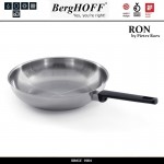 Сковорода RON стальная без покрытия, D 24 см, H 4.5 см, BergHOFF