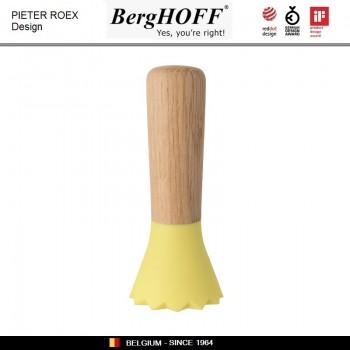 LEO Пресс для мини-равиоли, печенья, с деревянной ручкой, D 5 см, BergHOFF