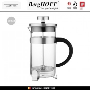 Заварочный чайник Essentials Studio френч-пресс, 350 мл, BergHOFF