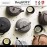 Заварочный чайник STUDIO чугунный с ситечком, 0.75 л, цвет белые полосы, BergHOFF