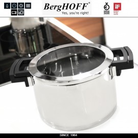 Сотейник NEO Click с откидной мульти-крышкой и двумя ручками, 2.4 л, D 24 см, индукционное дно, BergHOFF