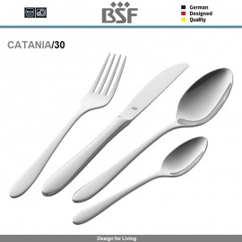 Набор столовых приборов Catania, 30 предметов на 6 персон, нержавеющая сталь 18/10, BSF