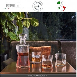 Стакан Cassiopea для виски, коньяка, 410 мл, прозрачный, Bormioli Rocco