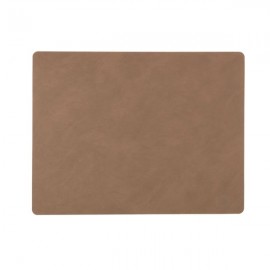 981172 NUPO brown подстановочная салфетка прямоугольная, кожа, L 45 см, W 35 см, серия NUPO, LIND DNA