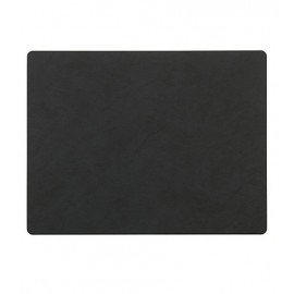 981914 NUPO black подстановочная салфетка прямоугольная, кожа, L 45 см, W 35 см, серия NUPO, LIND DNA