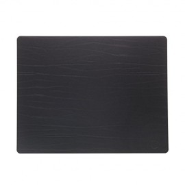 98893 BUFFALO black подстановочная салфетка прямоугольная, кожа, L 45 см, W 35 см, серия BUFFALO, LIND DNA