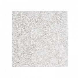98926 HIPPO white-grey подстаканник квадратный, кожа, L 10 см, W 10 см, серия HIPPO, LIND DNA