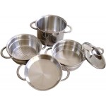 Набор посуды Frabosk Compact,  5 предметов, сталь 18\10, D 20 см, Frabosk